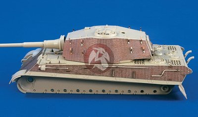 Verlinden 1/35 King Tiger Zimmerit and Detail Set (for Tamiya) [Photo-etch] 1796