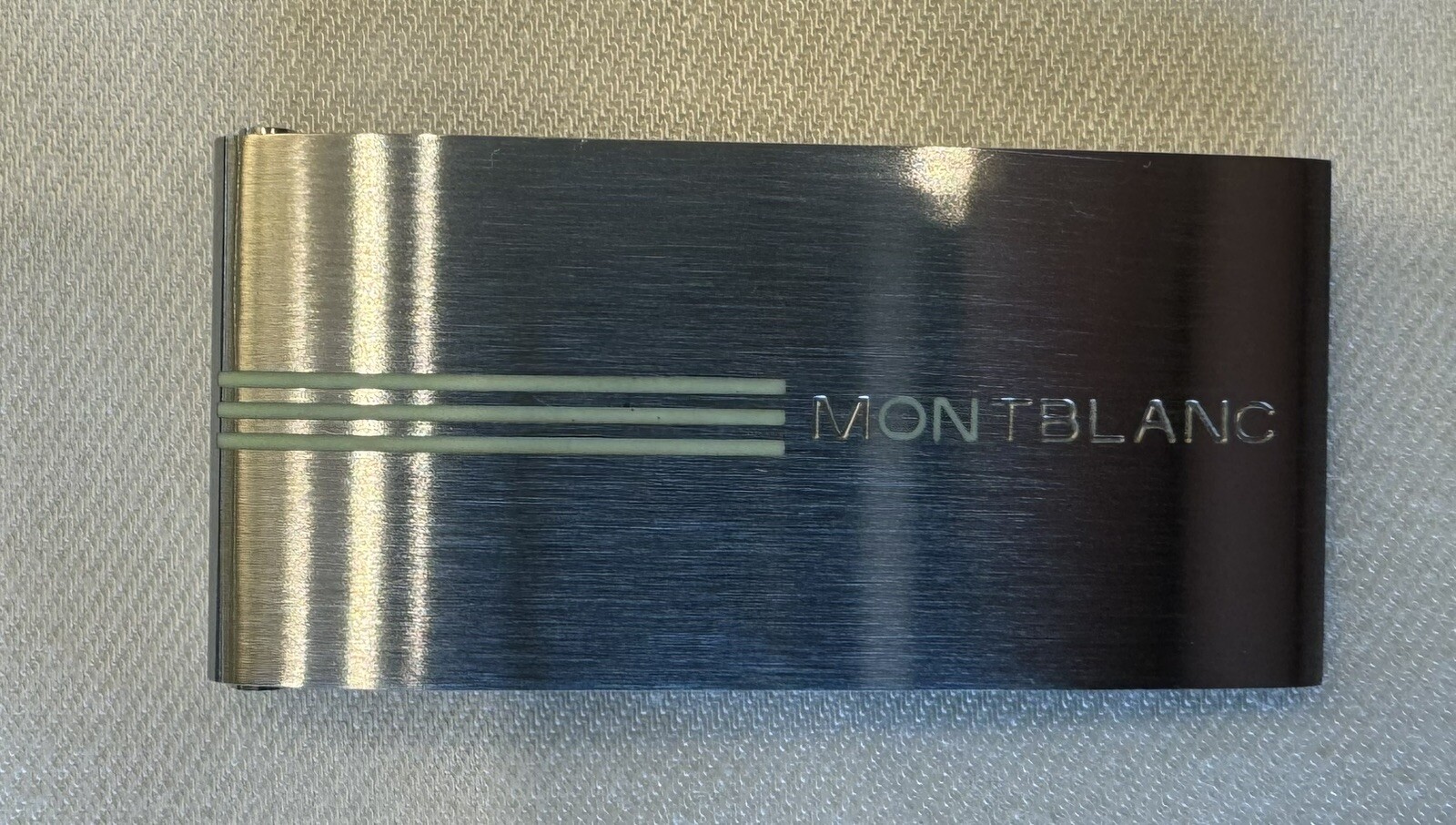 New Montblanc Starwalker Stainless Steel Money Clip MB 126146 Unboxed-image