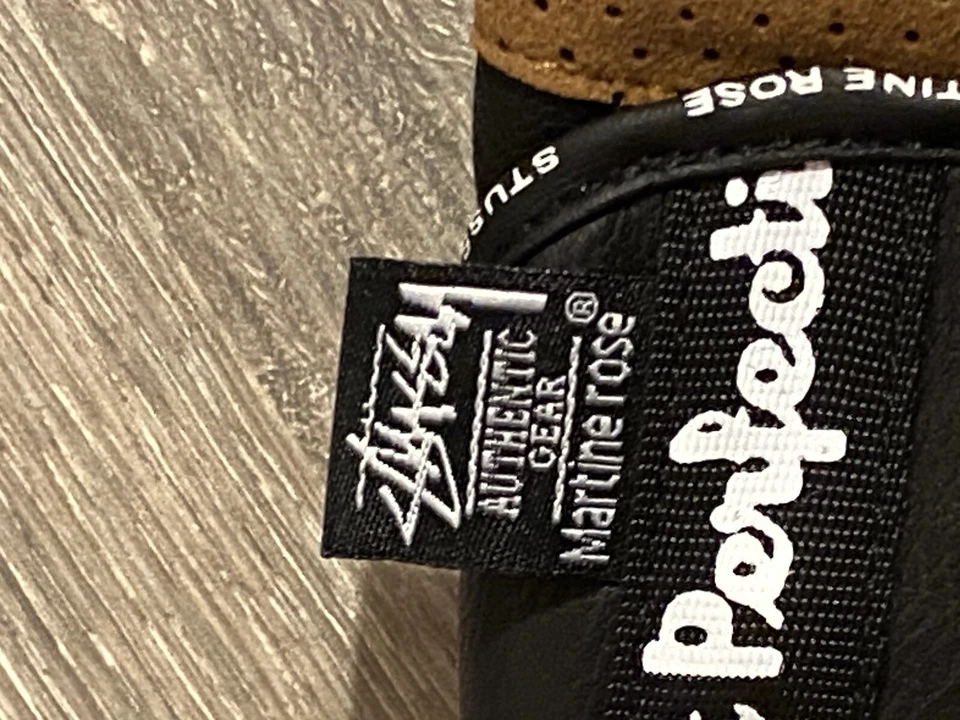 Martine Rose x Stussy rare grail Leather Driving Gloves Condition 10/10 - Image 3 of 4