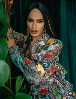 H&M SS2024 ANAMIKA KHANNA PATTERNED ABSTRACT SHIRT SIZE XS BLOGGERS SOLD OUT 
