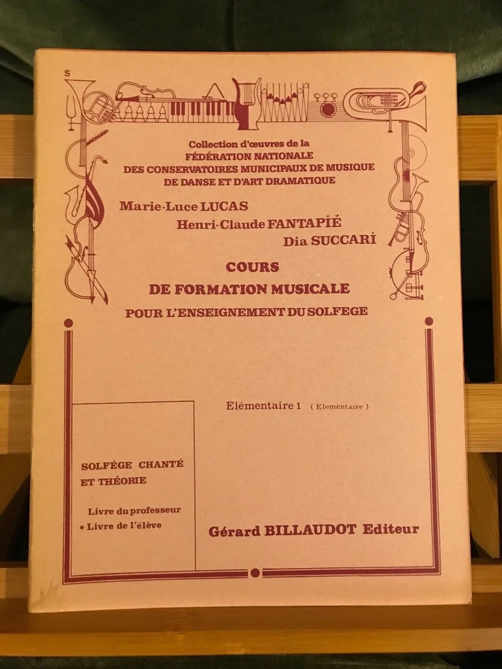 Lucas Fantapié Dia Succari Cours formation musicale éd. Billaudot Livre élève - Photo 4/4