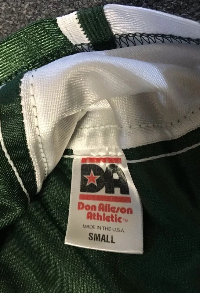 Vtg 90s Don Alleson Colts #1 Basketball Jersey S USA Made NCAA Celtics 80s NBA - Image 3 of 4