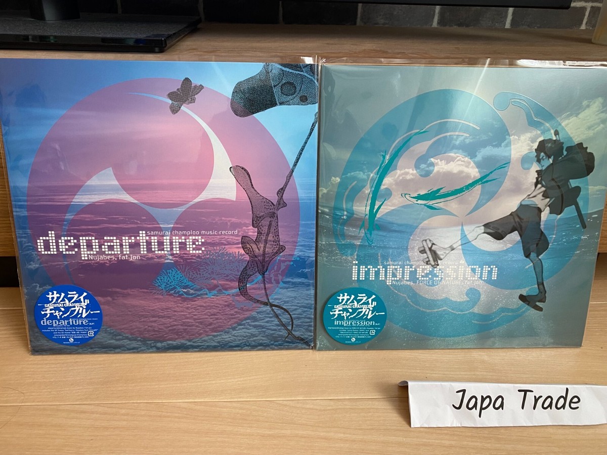 Set of 2】Samurai Champloo Music Record Departure / impression