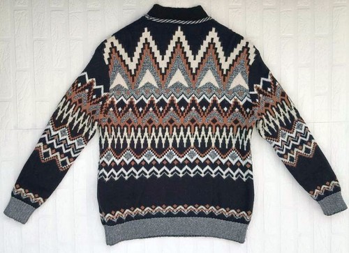 Bogner Premium Damen Strick Pullover Norwegermuster m.Schurwolle, Kaschmir 38 M - Bild 9 von 17