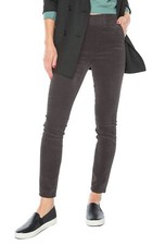 Juicy Couture Denim Pants, Cali Classic Corduroy Skinny Pants, Grey