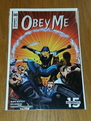 OBEY ME #0 VARIANT NM+ (9.6 OR BETTER) 2019 DYNAMITE COMICS