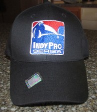 Indy Pro Series Race Car Hat Ball Cap Sanctioned Gear Indy Racing League Black