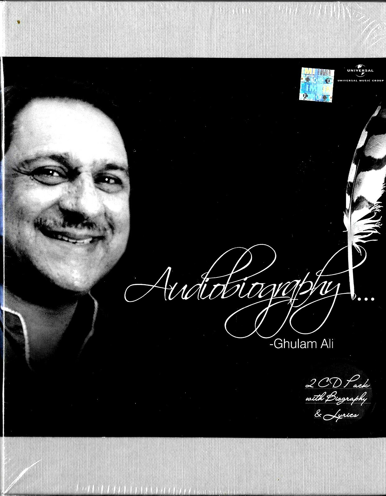 AUDIOBIOGRAPHY - GHULAM ALI - NEW BOLLYWOOD SOUND TRACK 2CDs SET - FREE UK POST