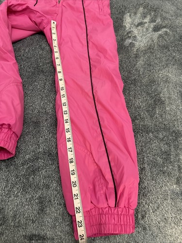 Vintage OBERMEYER Pink Thermolite Insulated Snow/Ski Suit Hoodie~ Sz Small Girls - Picture 5 of 24