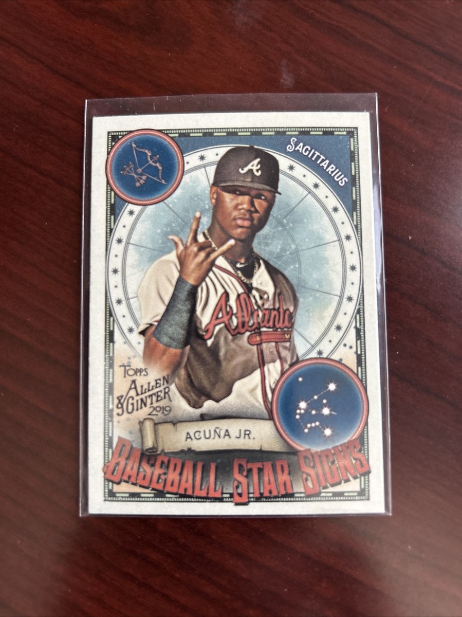 2019 Topps Allen & Ginter X【R Acuna Jr.】
