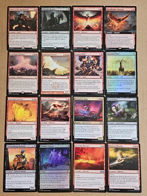 Custom Commander Deck ~ Phoenix Tribal ~ Syrix, Carrier of the