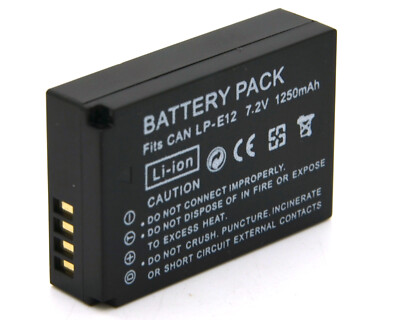 LOTUS POWER LP-E12 Batterie 74V 1250mAh Batterie De Remplace