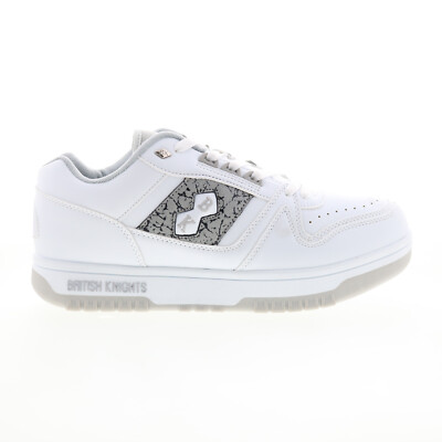 British Knights Kings SL Low Mens White Synthetic Lifestyle