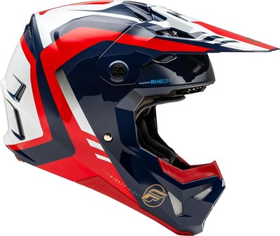 Fly Racing Formula CP Krypton Red White Blue Motocross BMX Helmet Adult Large