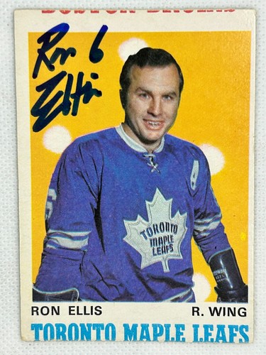AUTOGRAPHED 1970-71 O-PEE-CHEE HOCKEY CARDS YOU SELECT - Picture 300 of 320