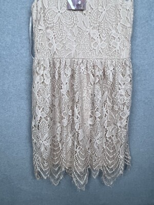 Love Fire Dress Womens Large Blush Lace MSRP $48.00 | eBay Love Fire Dress Womens Large Blush Lace MSRP $48.00 | eBay