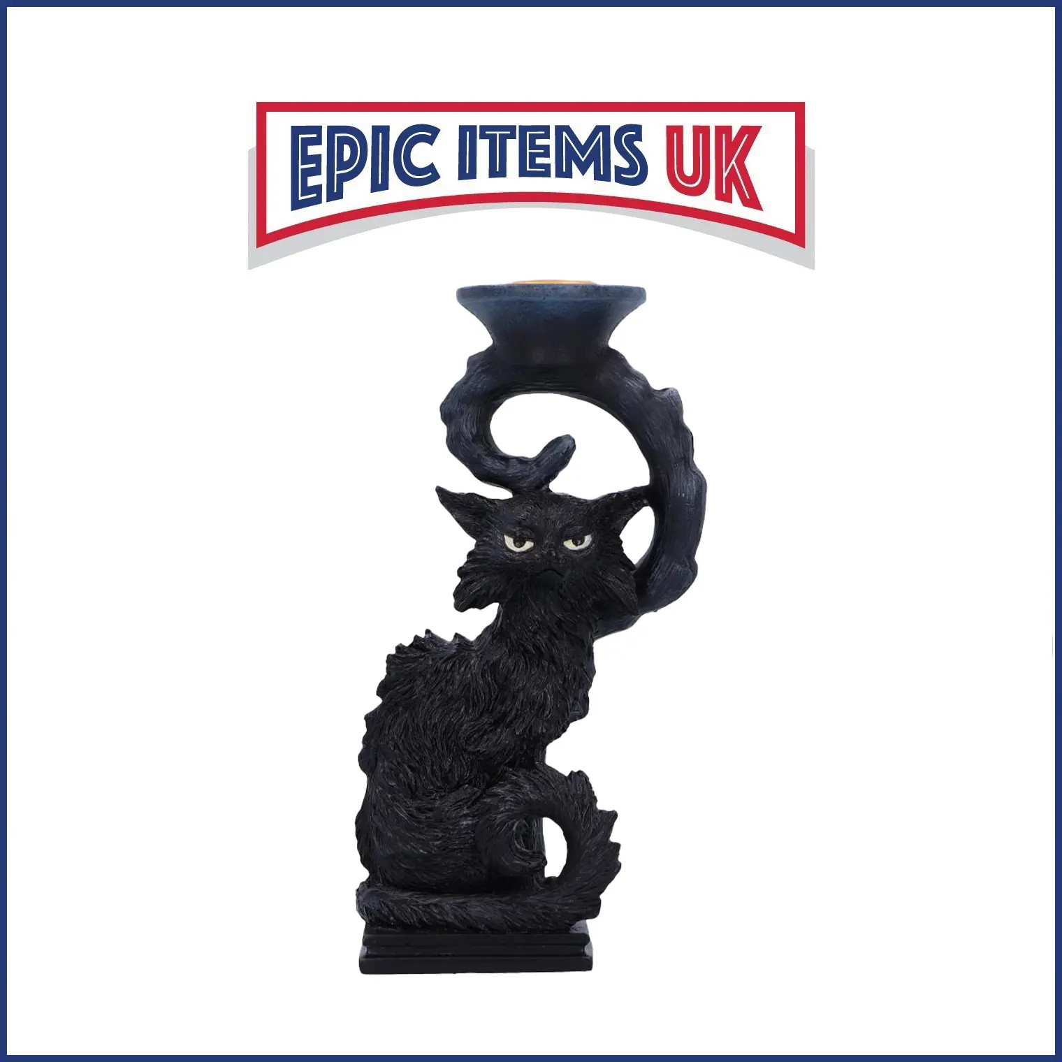 Nemesis Now Witches Familiar Salem Candlestick Holder 20cm - IN STOCK