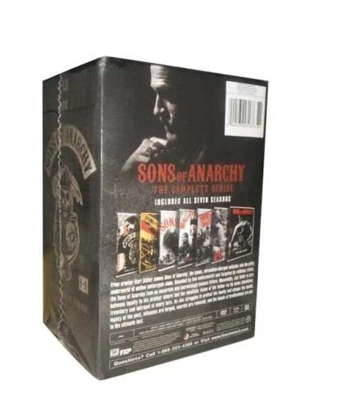 Sons of Anarchy: The Complete Series Seasons 1-7 (DVD, 30-Disc Box Set) - Image 2 of 2
