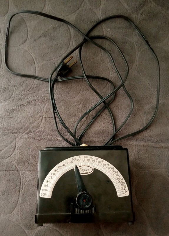 Franz LM-4 Electric Metronome Bakelite Black Vintage UNTESTED 