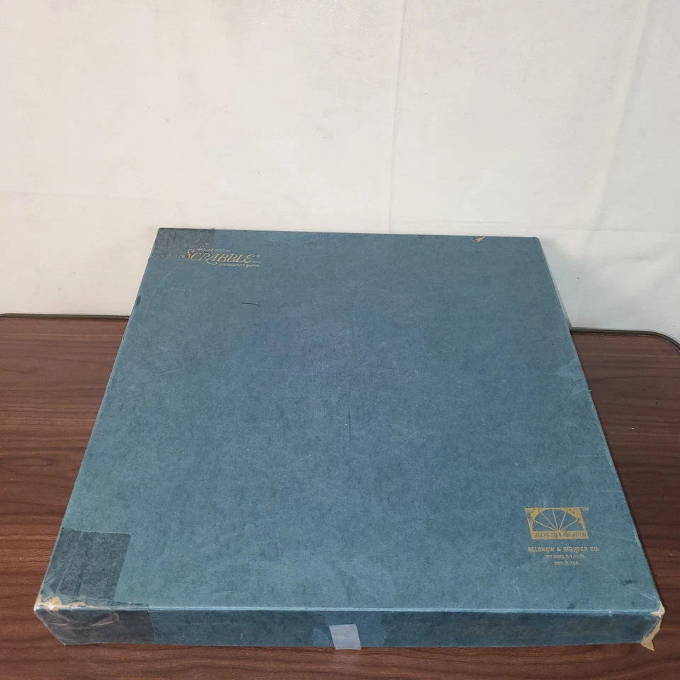 Vintage 1977 Scrabble Deluxe Edition Turntable Complete - Selchow & Righter USA - Image 2 of 4