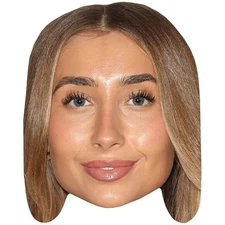Lily Phillips (Smile) Big Head. Larger than life mask.