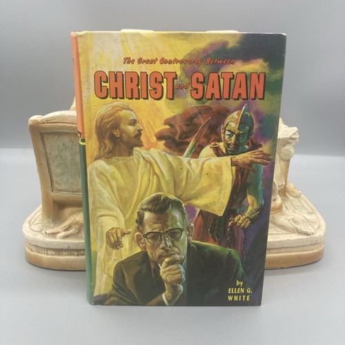 Ellen White THE GREAT CONTROVERSY BETWEEN CHRIST AND SATAN 1950 Hardcover