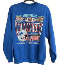 Vintage New England Patriots AFC Champion 1996 Logo crewneck sweatshirt VK08868