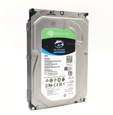 Seagate SkyHawk 2TB 100% HEALTH! ST2000VX015 SATA 3,5'' DVR NVR HDD Festplatte