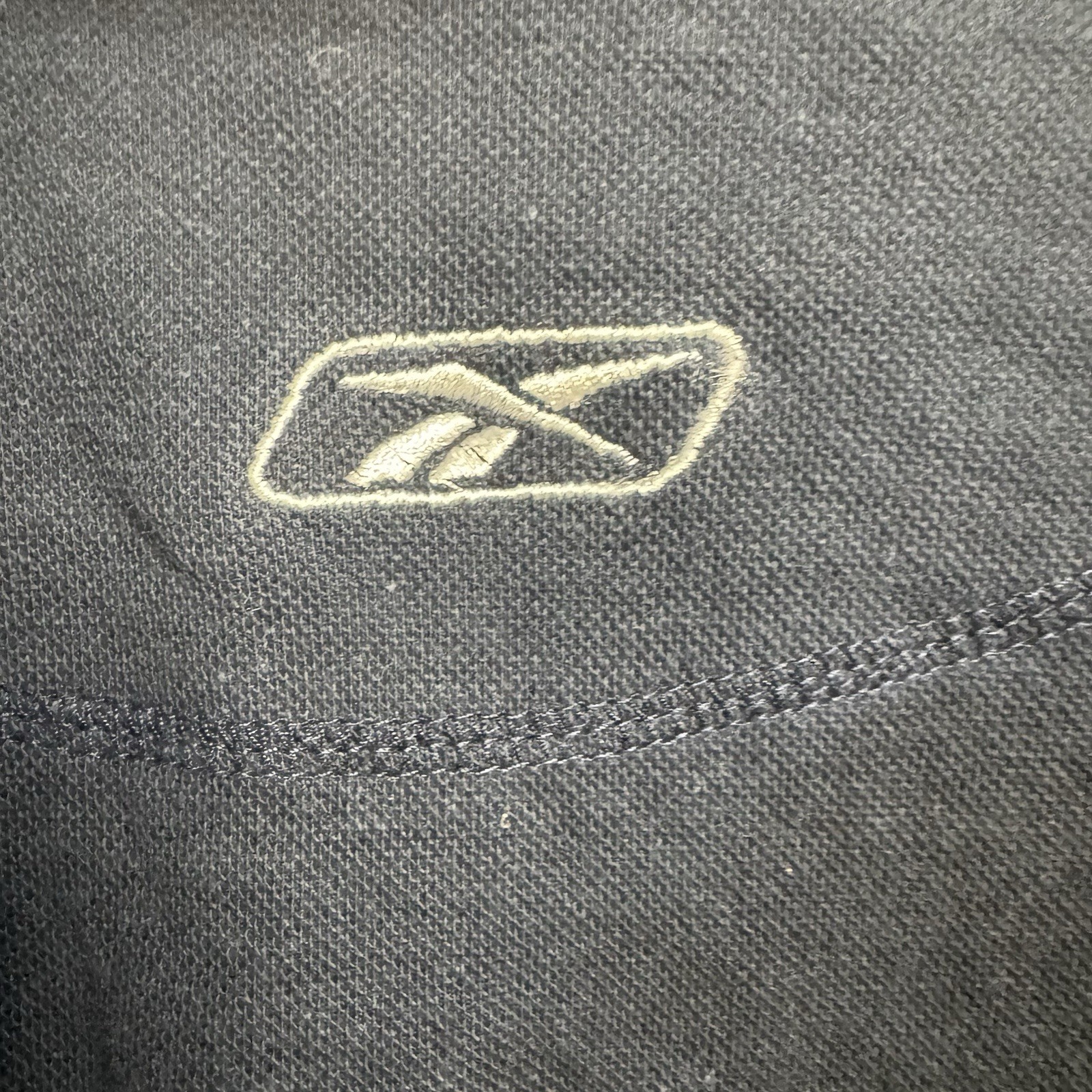 VTG/Y2K Reebok Super Bowl XXXVIII HOUSTON 2004 Reebok Longleeve Polo Size M Navy thumbnail 4