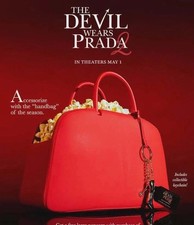 Bolso The Devil Wears Prada 2 Prada Palomitas Cubo Auténtico Cine Exclusivo
