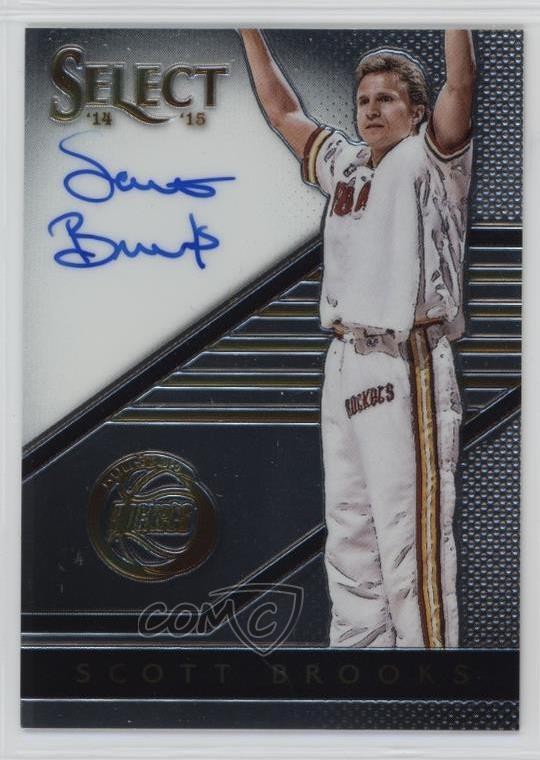 2014-15 Panini Select Signatures 77/149 Scott Brooks #S-SB Auto h6p