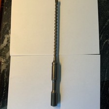 3/8” Spline Drive Rotary Hammer Drill Bit Heavy Duty Fluted Shank 13Inch Length