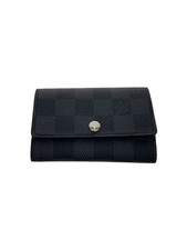 LOUIS VUITTON Multicle 6 Damier Graphite Black Black Men's