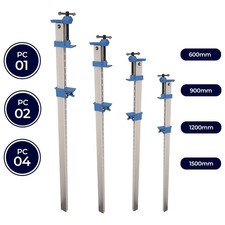 HEAVY DUTY T BAR SASH CLAMPS CRAMPS CAST IRON HEAD 600-1500mm 2-5ft STRONG