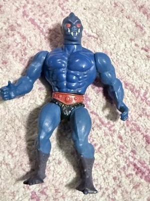 Masters of the Universe MOTU Webster 1981 Blue Monster Action Figure Soft Head
