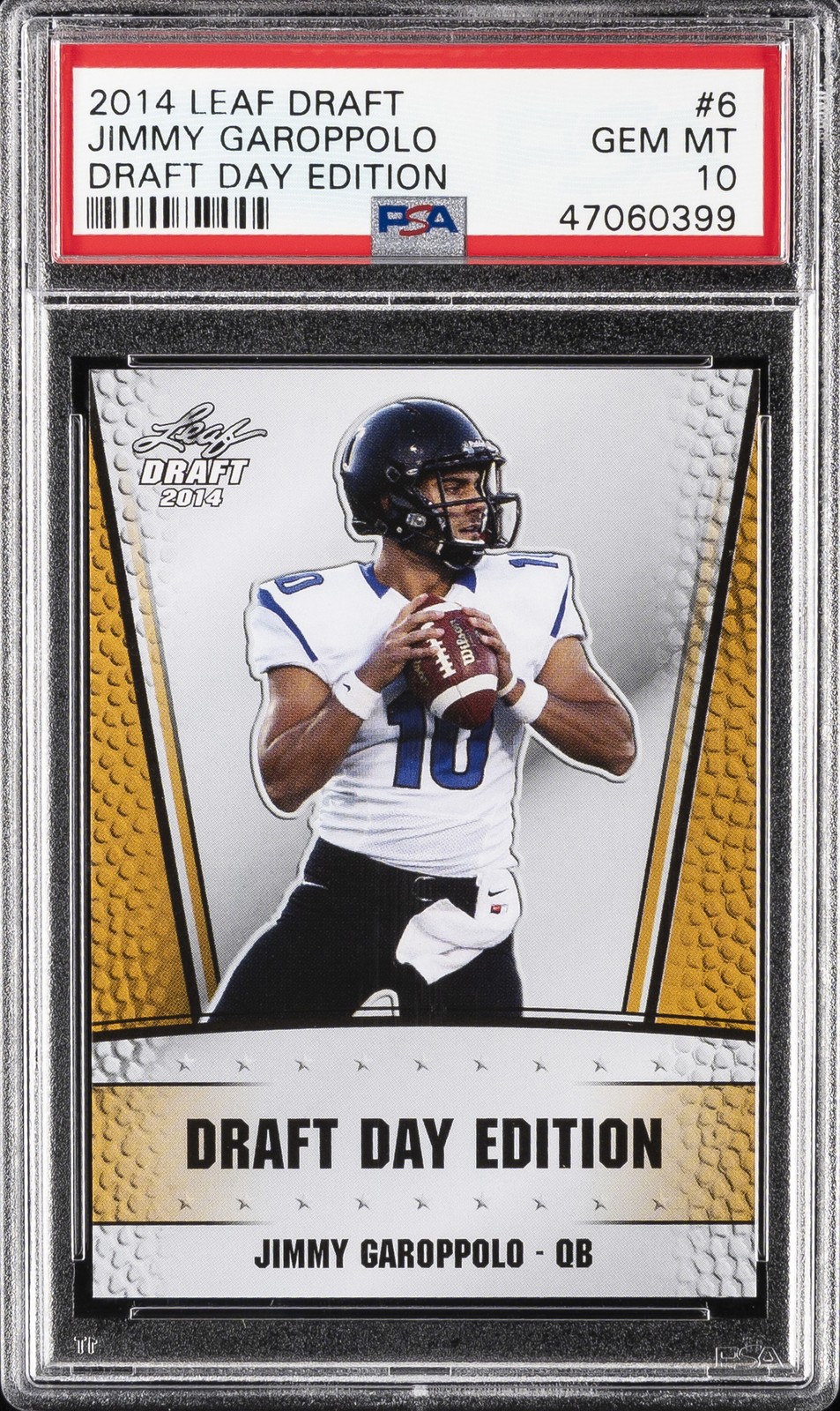 Jimmy Garoppolo Leaf Draft Draft Day Edition #6 Base