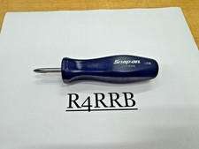 Snap-on Tools Usa Rare Dark Blue Hard Grip 2 Standard Handle Stubby Screwdriver Snap-on Tools Usa Rare Dark Blue Hard Grip 2 Standard Handle Stubby Screwdriver