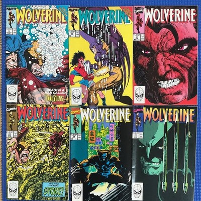 Wolverine Marvel Comics #19,#20,#21,#22,#23,#24