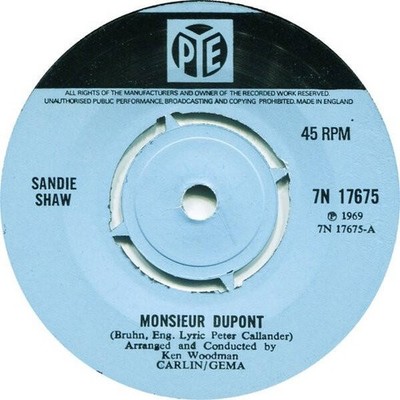 Sandie Shaw - Monsieur Dupont (VINYL)