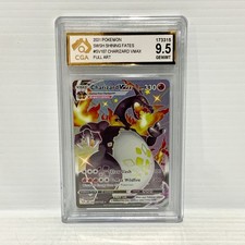 PSA CGA 9.5 Charizard VMAX SV107/SV122 - Shining Fates - Graded Pokemon Card