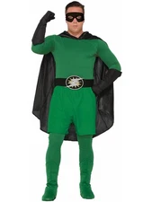 Adults Be Your Own Superhero Super Hero Green Boxer Shorts Costume Accessory