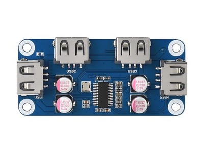 Waveshare USB HUB HAT (B) for Pi, 