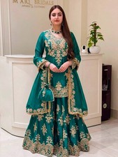 Salwar Kameez Pakistani Ready Made Suit Palazzo Wedding Bollywood Party Indian