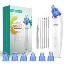 VOYOR Blackhead Remover Pore Vacuum BR410 Electric Acne Cleaner 6 Heads
