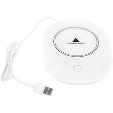  Tea Cup Warmer for Desk Heated Coasters Coffee Mug Heater Portable