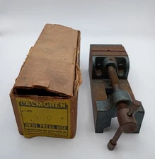 Palmgren No. 30 Drill Press/Machinist Vise New Old Stock In original Box. USA