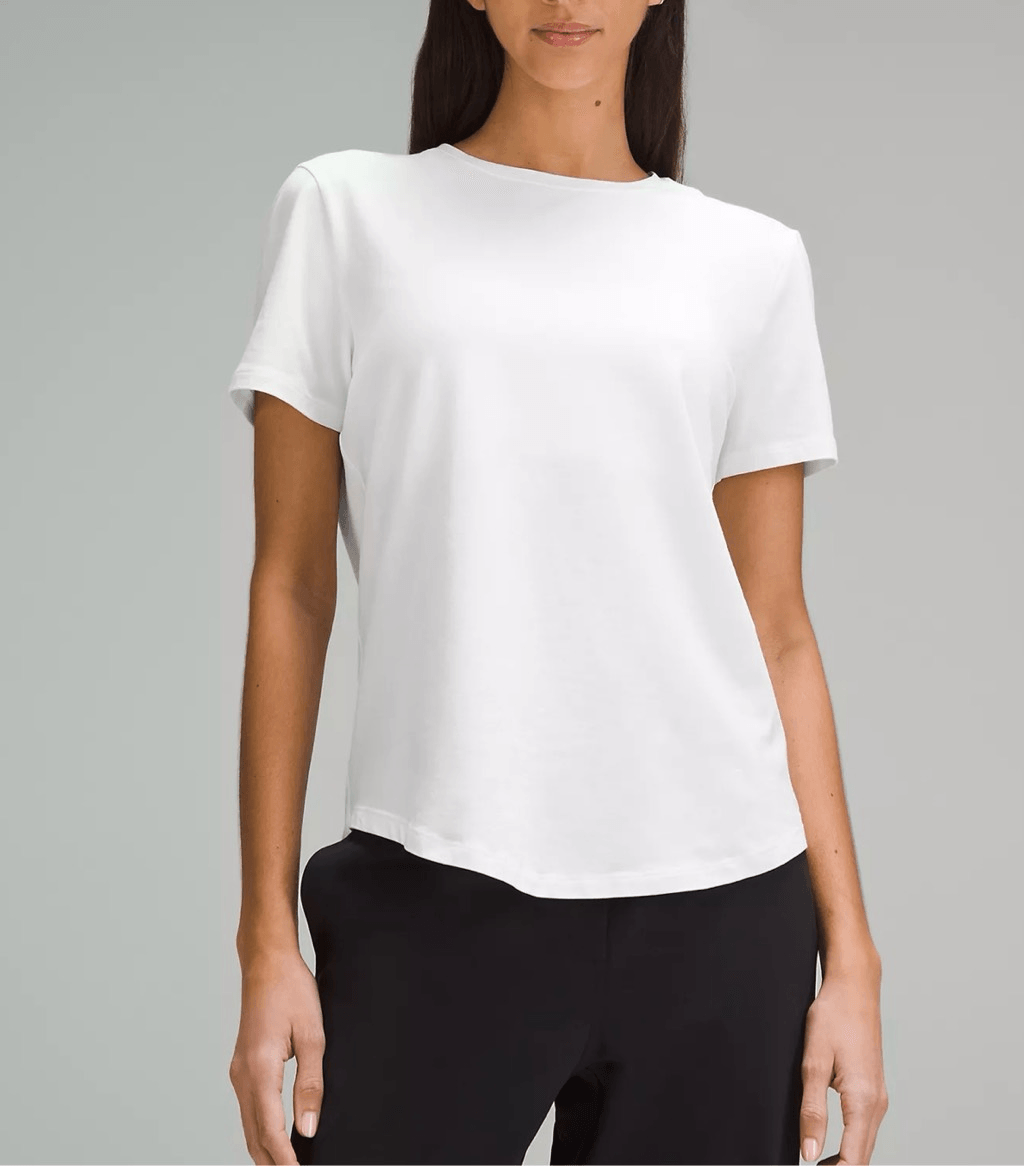 Lululemon Love Curved-Hem Crewneck T-Shirt