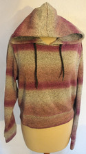 Brooklyn Cloth Pull Over Hoodie Medium 100 Polyester Multi Color Long Sleeve