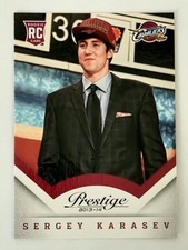 2013-14 Panini Prestige - Sergey Karasev #179 (RC) Cleveland Cavaliers 