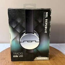 NEW Sol Republic Tracks HD VIO On-Ear Headphones - Black.